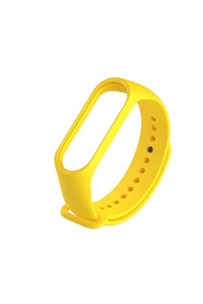 digital-play Silicone Replacement Strap for Mi Band 3 / Mi Band 4 - Yellow