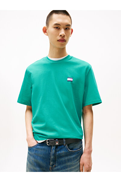 Tommy Hilfiger TJM 90S POP COL NW CLSC T EXT Pánské modré tričko - DM0DM21785