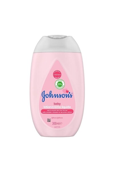 Johnson's Pachet 3 x Loțiune de corp pentru pielea netedă a bebelușilor 300 ml