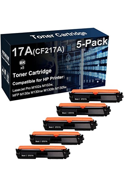 HP CF217A TONER 5 ADETM102a M102w Printer Toner 17A CF217A Toner Cartridge*ÇA...