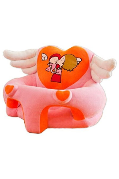 Krista Fotoliu pluș pentru bebeluși cu spătar și suport pentru picioare - Ing...