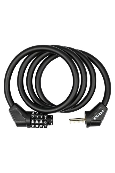 OEM Bicycle anti-theft lock with 10mm x 1200mm steel cable for Bicycles and Scooters