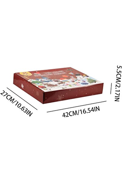 Flippy Calendar Advent Jucării Fidget, Flippy, Model Craciun, Multicolor