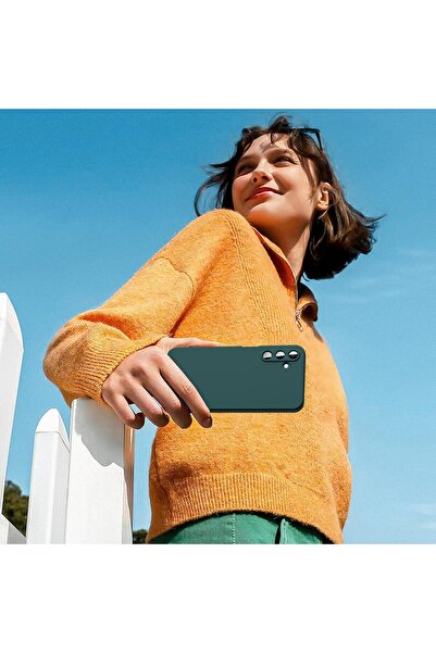 Flippy Protective Case for Samsung Galaxy A15 - Liquid Silicone, Microfiber Interior, Shock Protecti