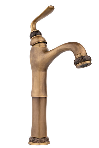 Trendy's Baterie lavoar , TRENDY’S, montare pe blat, bronz-jade antichizat