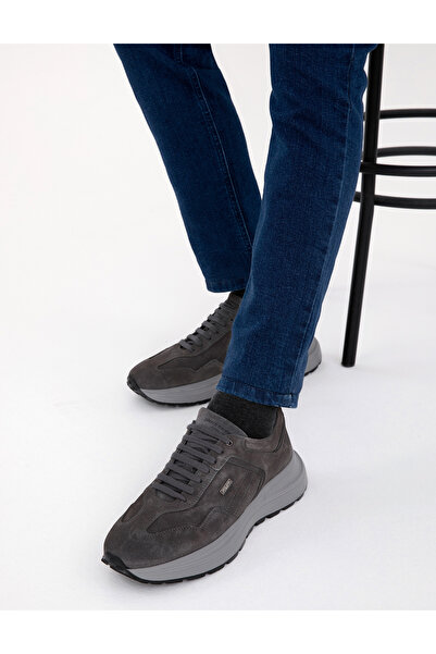 Pierre Cardin Antrasit %100 Deri Casual Ayakkabı 50315646-VR006