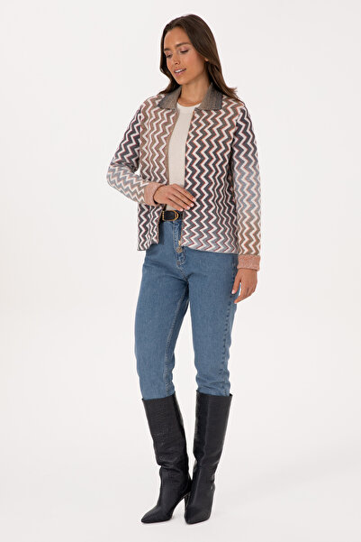 U.S. Polo Assn. Women's Stone Knitwear Cardigan 50309560-Vr049