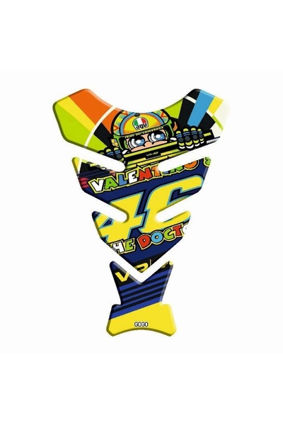 Gogo Valentino Rossi Temalı Universal Tank Pad