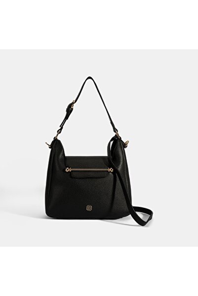 Desa Geantă de umăr neagră de damă