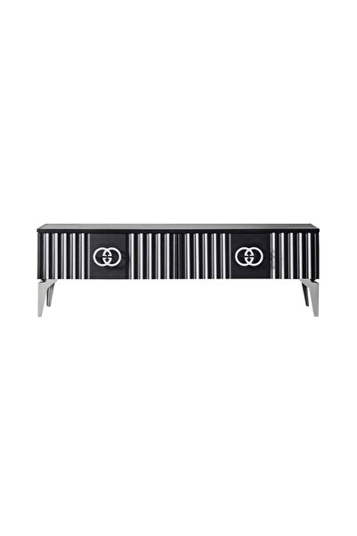 Storish Safir Tv Sehpası Siyah 140 Cm