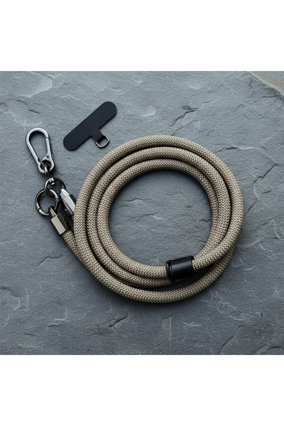 Destello Curea de telefon reglabilă crossbody - Gri