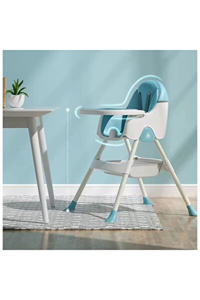 Flippy Πτυσσόμενη Καρέκλα Τραπεζιού 3 σε 1, Flippy, Ρυθμιζόμενη, 3 Θέσεων, Κάλυμμα Τραπεζιού και Ζώνης Ασφαλείας, Μπλε