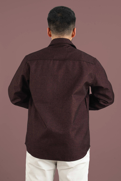 bombe Men's Transitional Casual Sports Cut Snap Coat Jacket Shirt