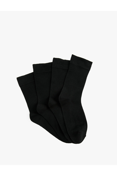 Koton Basic 4-Piece Socks Set