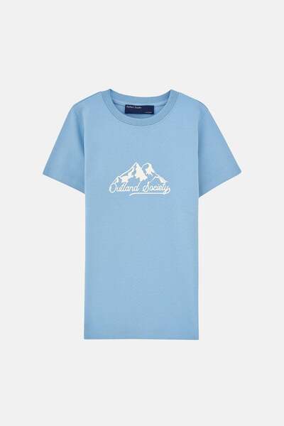 WWF Market Outland Society Premium Kids T-Shirt - Blue