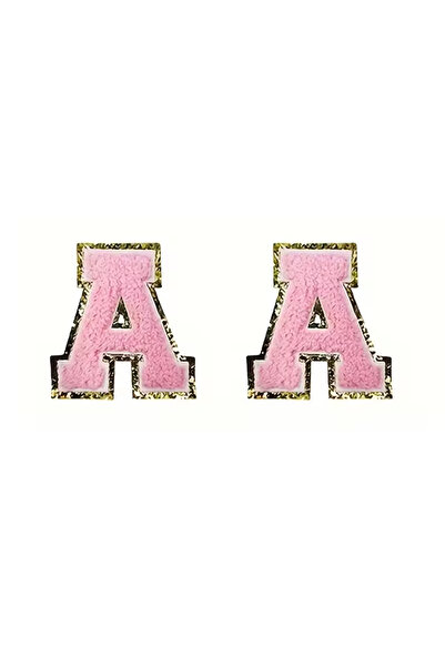 FESECRAFT ملصق حرف A متوافق مع حقيبة ترمس وقبعة