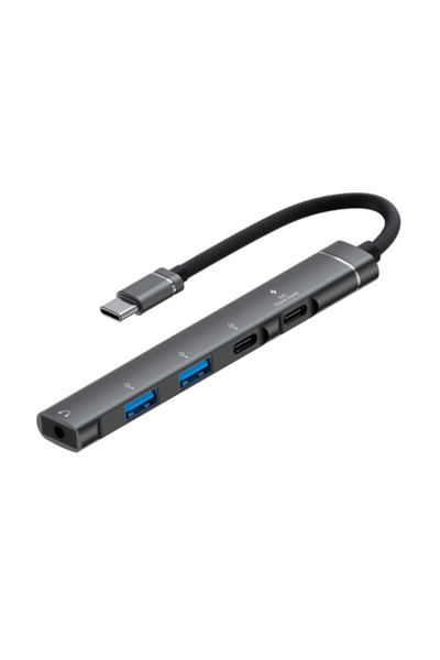 Skygo موزع USB متعدد المنافذ 5 في 1 طراز ZR886 H03