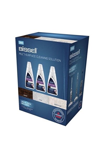 Bissell Set of 3 universal floor cleaner bottles, 3x1L,
