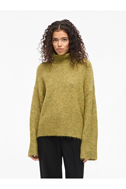 VILA Strickpullover VIMARLEY Rollkragen