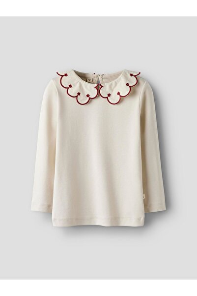 Lil' Atelier Oberteil mit langen Ärmeln Slim Fit