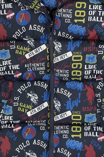 U.S. Polo Assn. Erkek Çocuk Lacivert Mont 50312202-VR033