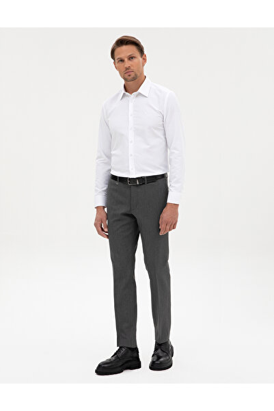 Pierre Cardin Beyaz Slim Fit Uzun Kollu Gömlek 50312340-VR013