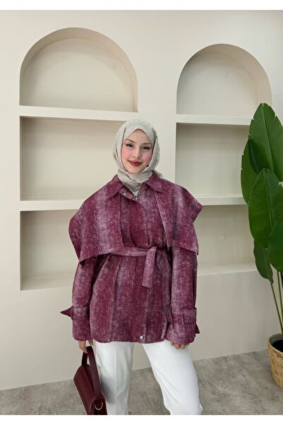 lurex moda Zippered Gabardine Jacket