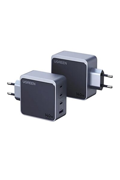 Ugreen X570 Nexode S Wall Charger, 140W, 1x USB-A + 3x USB-C, Space Grey