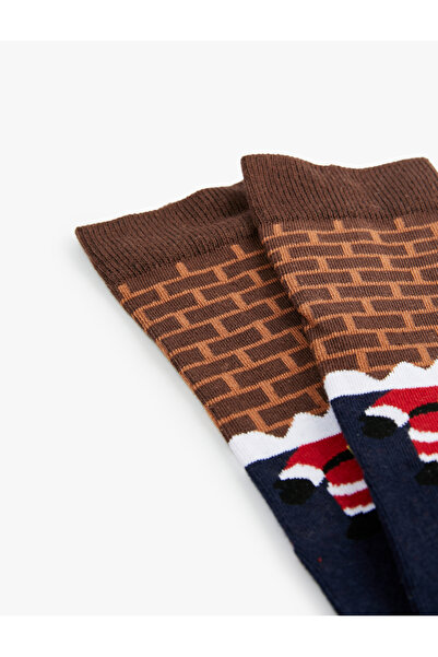 Koton Коледни памучни чорапи до глезените