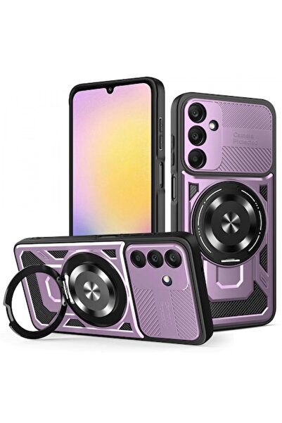 Stef's Cat Carcasă pentru Samsung Galaxy A25 (A256), RuggedCam, violet