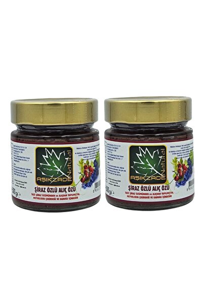 Aşıkzade 2'li Set Şiraz Özlü Alıç Özü 255ml 300 G