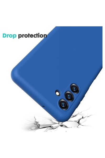 Flippy Husa Protectie, Flippy, pentru Samsung Galaxy S24 FE Liquid Silicone Microfibra, Wireless, Albastru