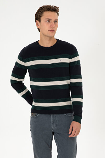 U.S. Polo Assn. Erkek Lacivert Kazak 50308263-VR033