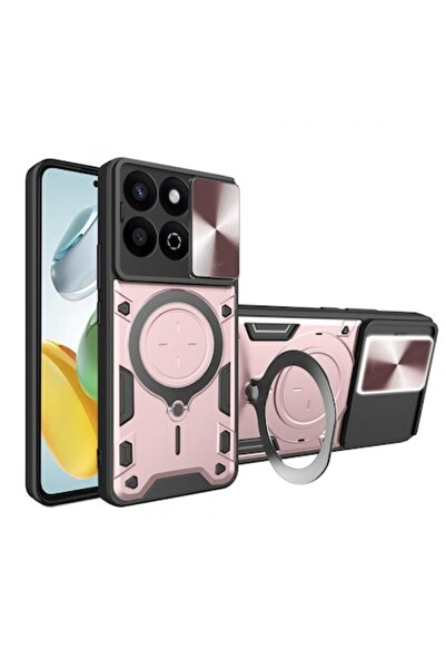 Stef's Cat Carcasă pentru Honor X7c / 200 Smart, CamGuard Pro, Auriu roz