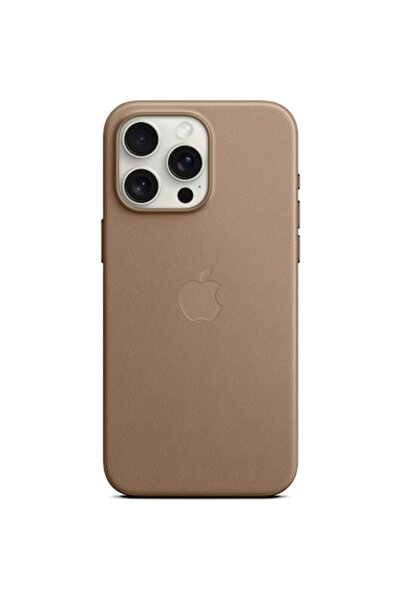 Stef's Cat Husă MagSafe compatibilă cu Apple iPhone 15 Pro Max, FineWoven, Maro