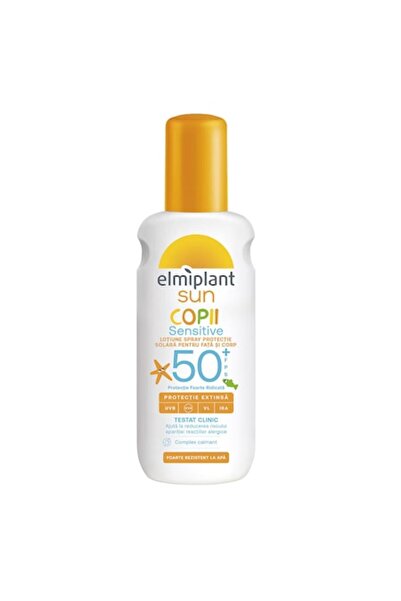 ELMIPLANT Pachet 2 x Loțiune spray solară pentru copii SPF50 200 ml