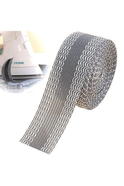 LUXER Iron-on Tape for Making Hems Without Cutting and Sewing, Gray, Length 5 m,