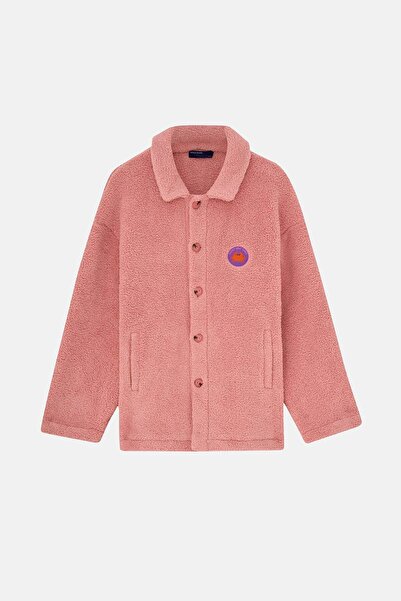 WWF Market Yengeç Sherpa Ceket - Pembe