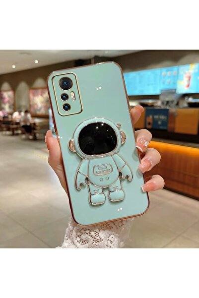 Flippy Προστατευτική θήκη Flippy 2 σε 1 για Samsung Galaxy A15/A15 5G, Astronaut με βάση, TPU, πράσινη