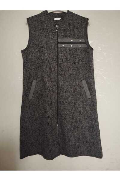 anne moda ankara Сезонний, комір-стійка, зручний крій, на блискавці, стильний, бавовняний жилет