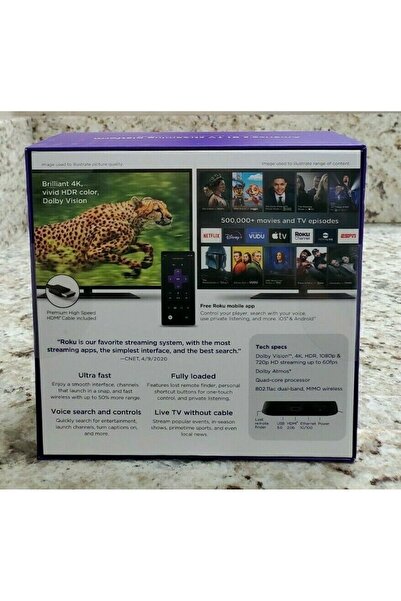 ROKU ULTRA 4K with Dolby Vision Atmos 4800R - Sealed NEW