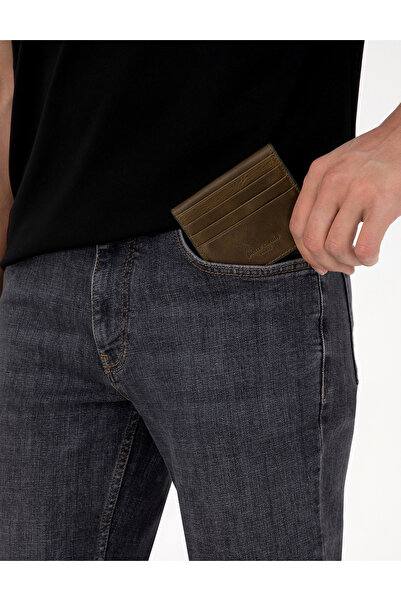 Pierre Cardin Men's Khaki 100% Leather Wallet 50321924-Vr027