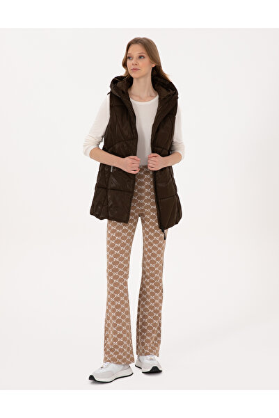 Pierre Cardin Kahverengi Regular Fit Yelek 50308945-VR029