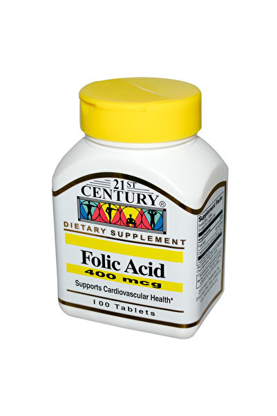 21st Century FOLIC ACID 400MCG TAB 100'S