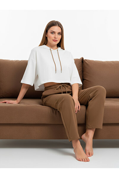 Bravie Straight Leg Sweatpants Mustard 3011