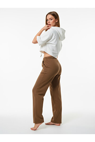 Bravie Straight Leg Sweatpants Mustard 3011