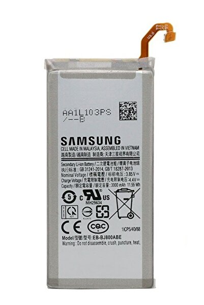Genos Samsung Galaxy J8 A Kalite Pil Batarya SM-J800 A Kalite Batarya GNS2612...