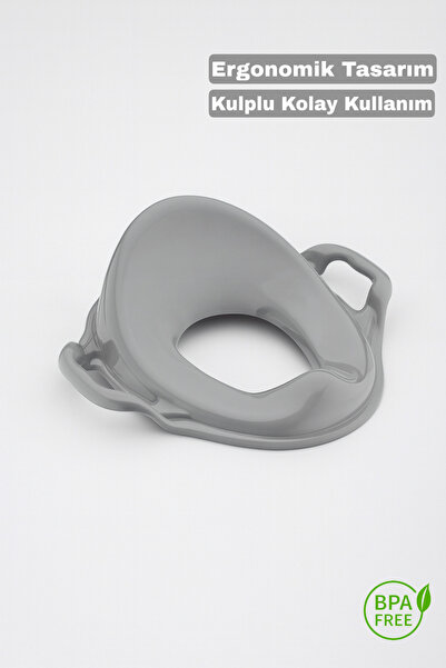 Funny Life 2'li Tuvalet Eğitim Seti - Basamaklı Çocuk Taburesi ve Kulplu Klozet Adaptörü