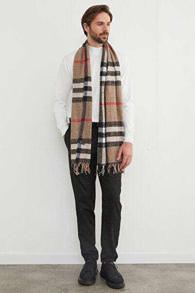 Fulla Moda Patterned Soft Textured Scarf