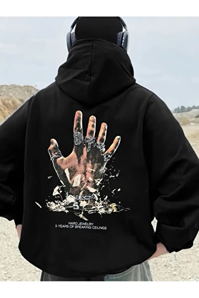 LAYORA Ninja cu glugă Swea tricou – țesătură polară groasă – purtare zilnică confortabilă